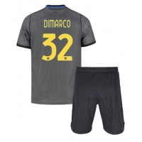 Camiseta Inter Milan Federico Dimarco #32 Tercera Equipación Replica 2026-27 para niños mangas cortas (+ Pantalones cortos)